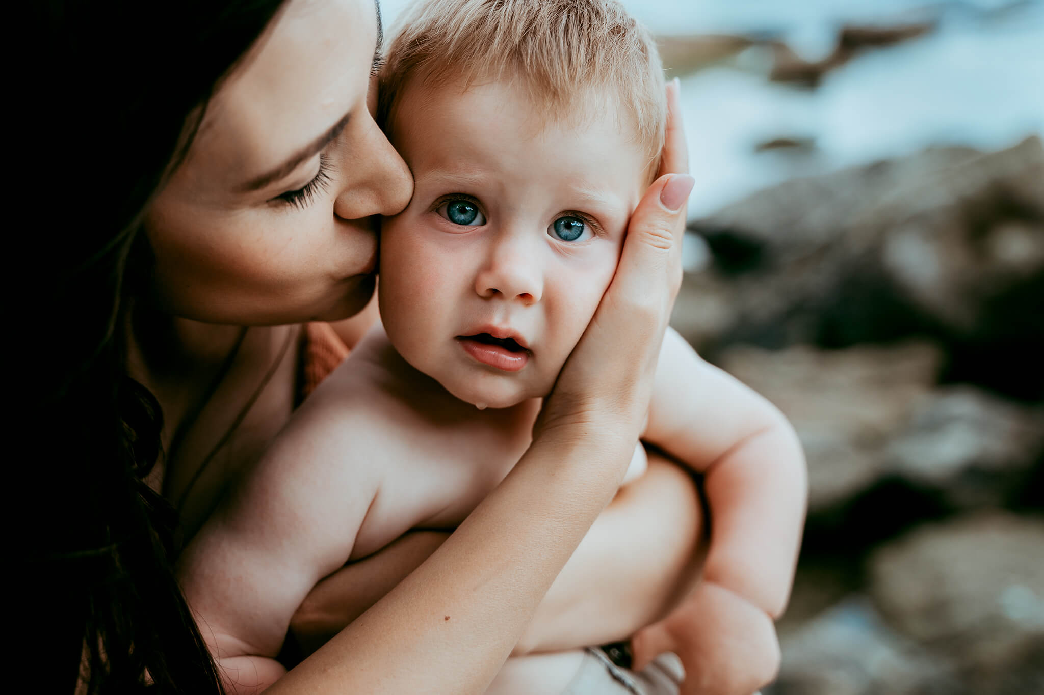 фотография на майка и малко дете